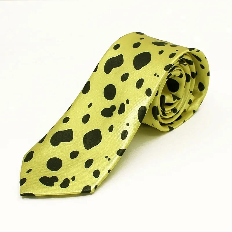Jujutsu Kaisen Kento Nanami Cosplay Tie | Unisex Anime Necktie Costume Accessory