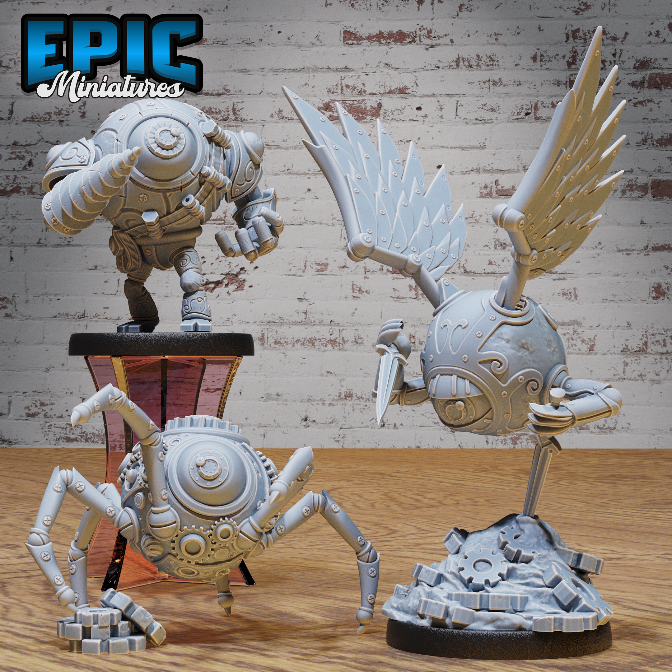 Epic Miniatures Steam Society - Full Set (Steampunk Collection)