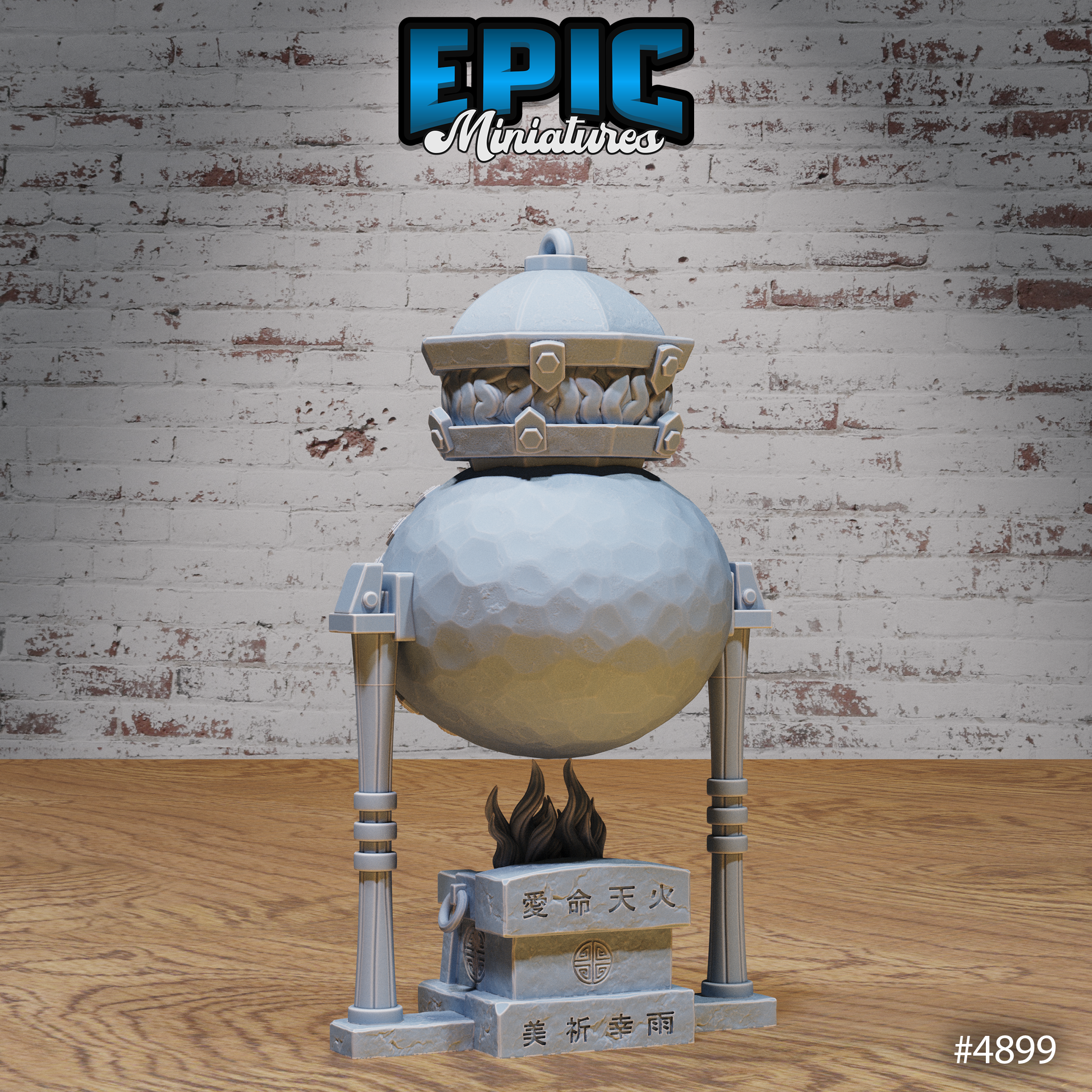 Eastern Temple Terrain Scatter Full Set of 35 Models | Legends of the East | Epic Miniatures | D&D Tabletop Miniature