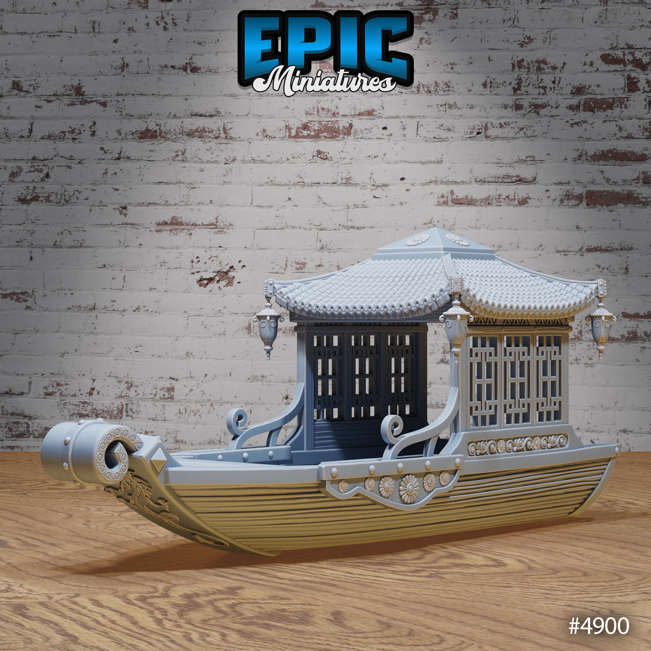 Eastern Boats | Legends of the East | Epic Miniatures | D&D Tabletop Miniature