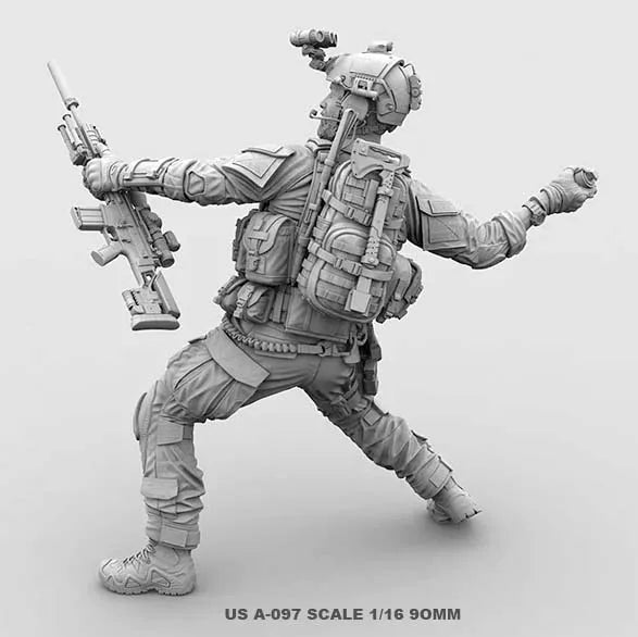 1/16 USA Special Forces Operator Resin Kit | Modern Military Diorama