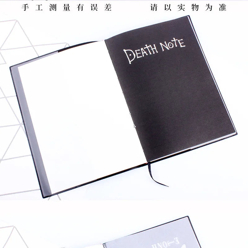 Death Note Notebook Set Leather Anime Journal Collectible Writing Book School Gift