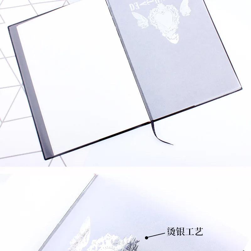 Death Note Notebook Set Leather Anime Journal Collectible Writing Book School Gift
