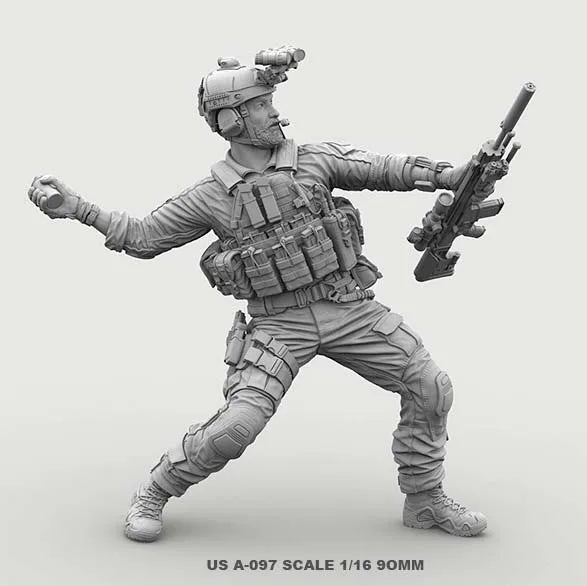 1/16 USA Special Forces Operator Resin Kit | Modern Military Diorama