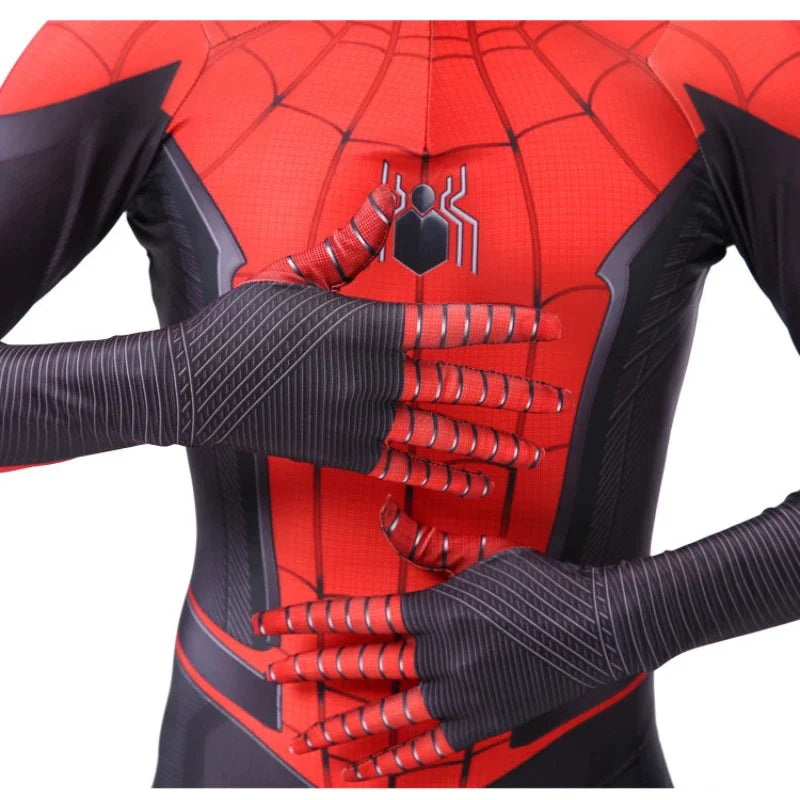 Adult Spider-Man Cosplay Costume - Jumpsuit 3D Style Spandex Superhero Zentai Suit Halloween Party