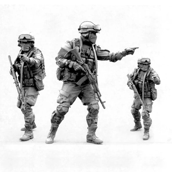 1/35 Scale Modern Infantry/Operator Resin Figure - Dynamic Pointing Leader Kit