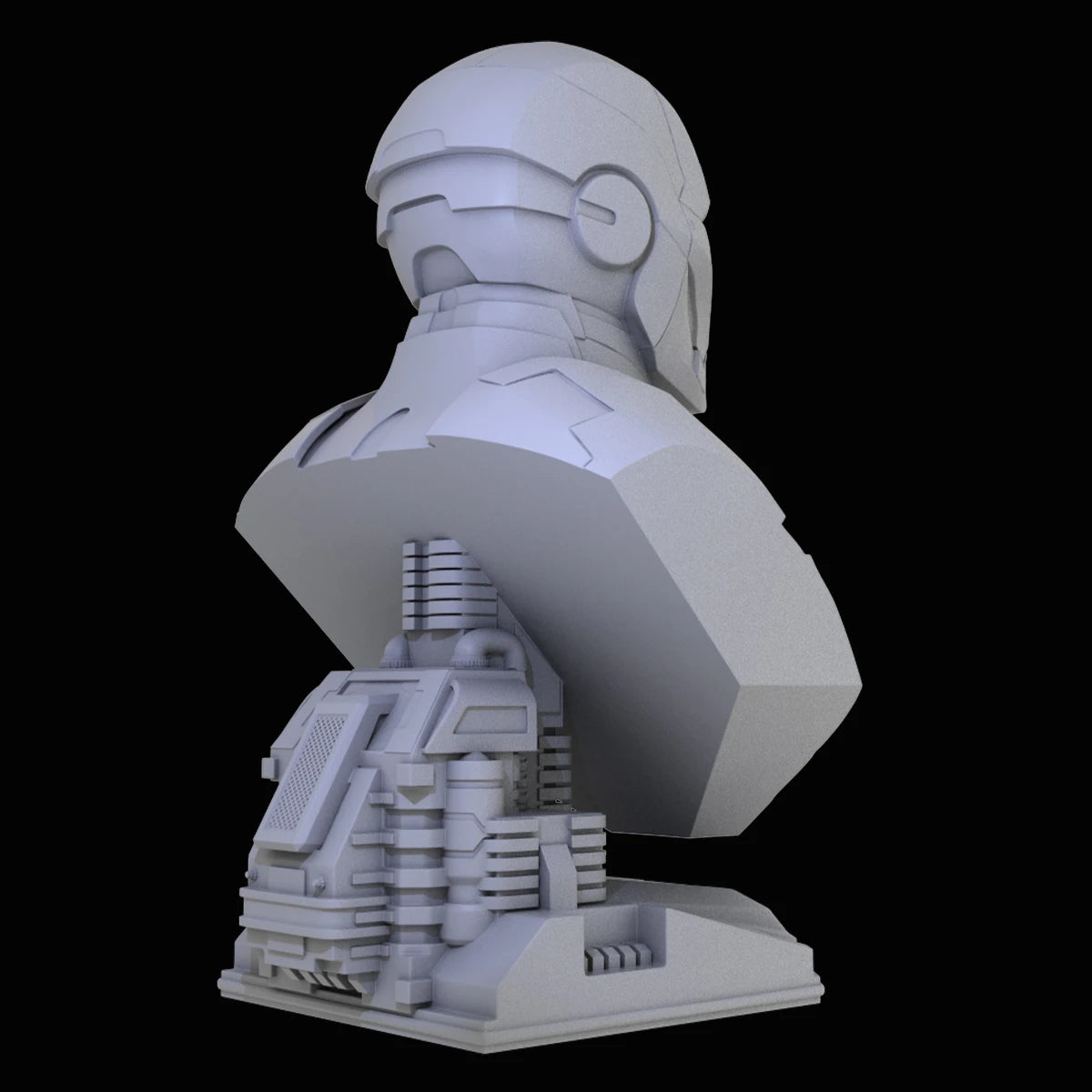 1/10 Iron Man Armor Bust Resin GK | Arc Reactor Comic Model