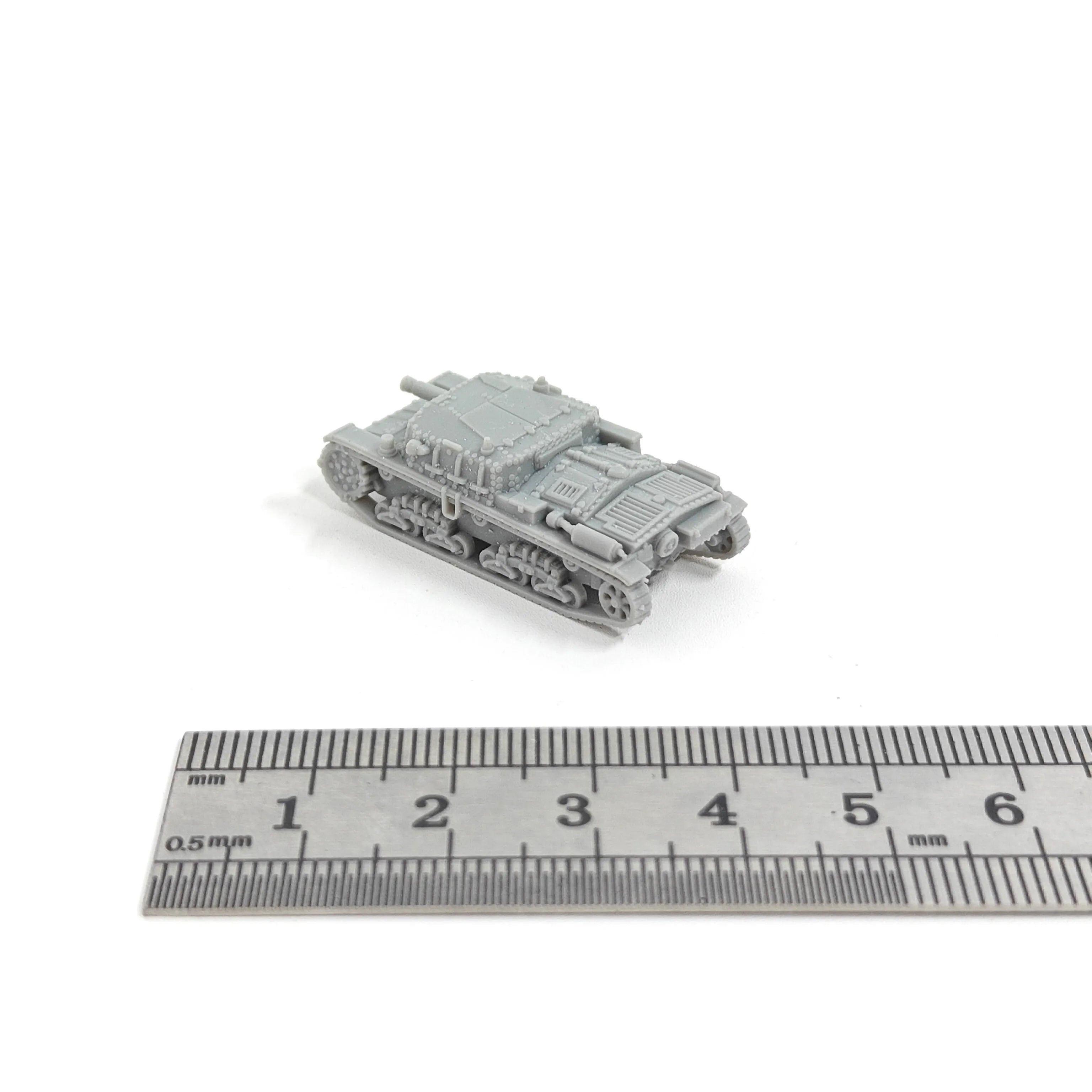 1/144 Scale Semovente M41 da 75/18 | WWII Italian Self-Propelled Howitzer Model Kit Unassembled - R Supply Store