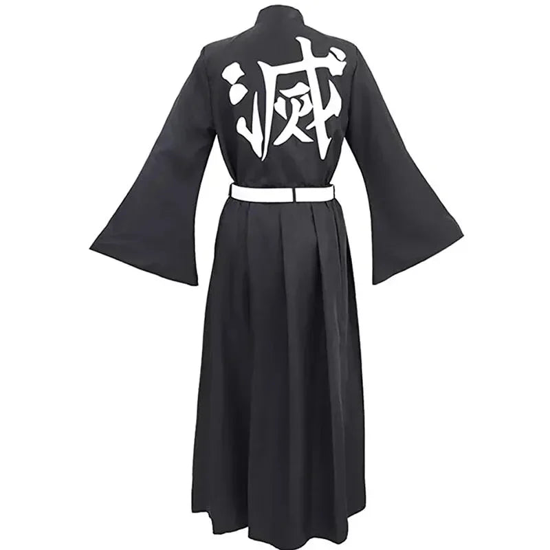 Demon Slayer Tokitou Muichirou Cosplay Costume - Kimetsu No Yaiba Uniform with Wig Halloween Outfit