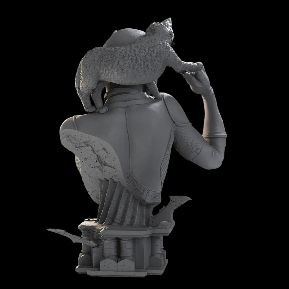 1/10 Catwoman Comic Anti-Hero Bust Resin GK | DC Villain Model
