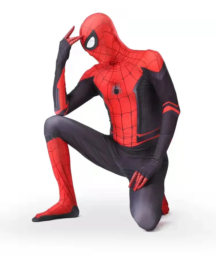 Adult Spider-Man Cosplay Costume - Jumpsuit 3D Style Spandex Superhero Zentai Suit Halloween Party