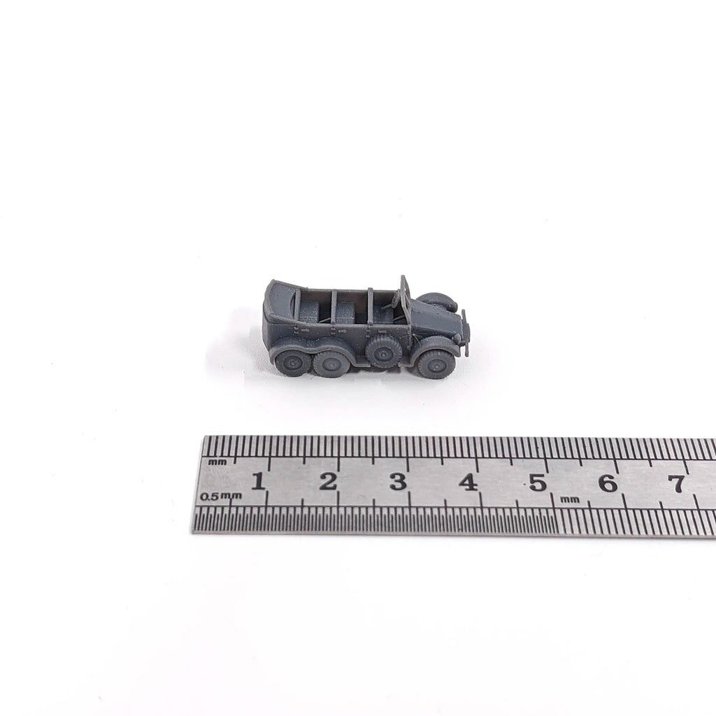 1/144 Scale Kfz.21 Staff Car | WWII Military Model Kit Unassembled Miniature - R Supply Store