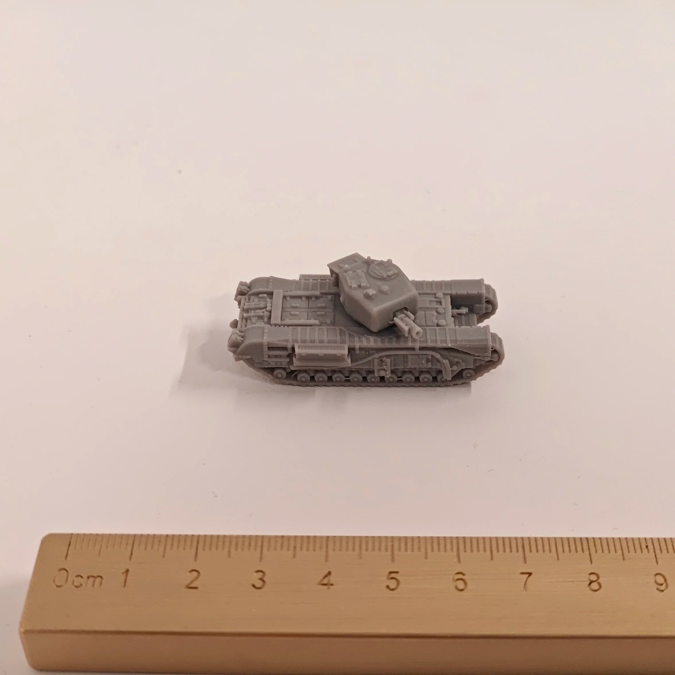 1/144 Scale A.22 Churchill Mk. IV Infantry Tank | WWII British Military Model Kit Unassembled - R Supply Store