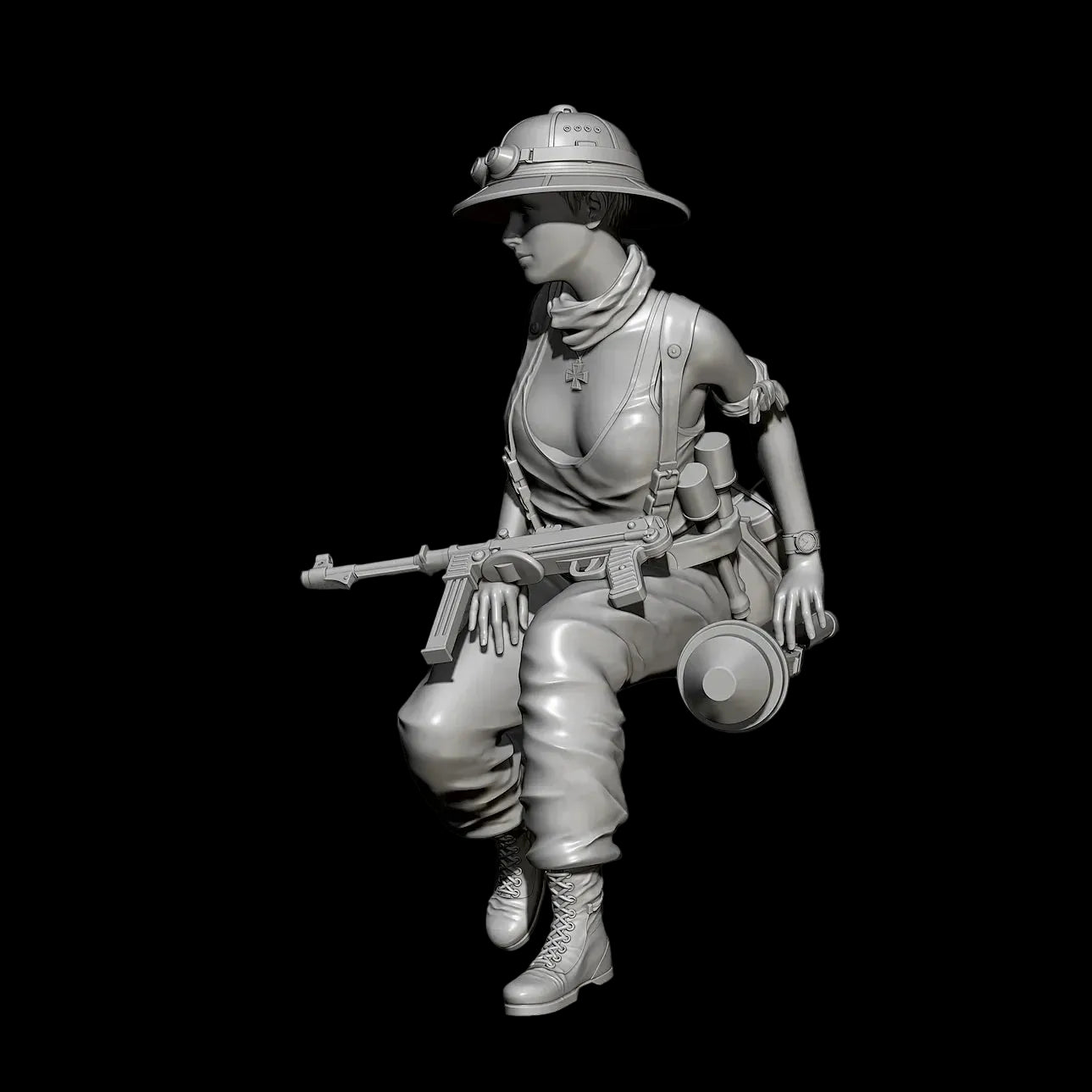 1/35 Scale Women in World War II: Panzerkampfwagen IV Crew | Resin Model Collection