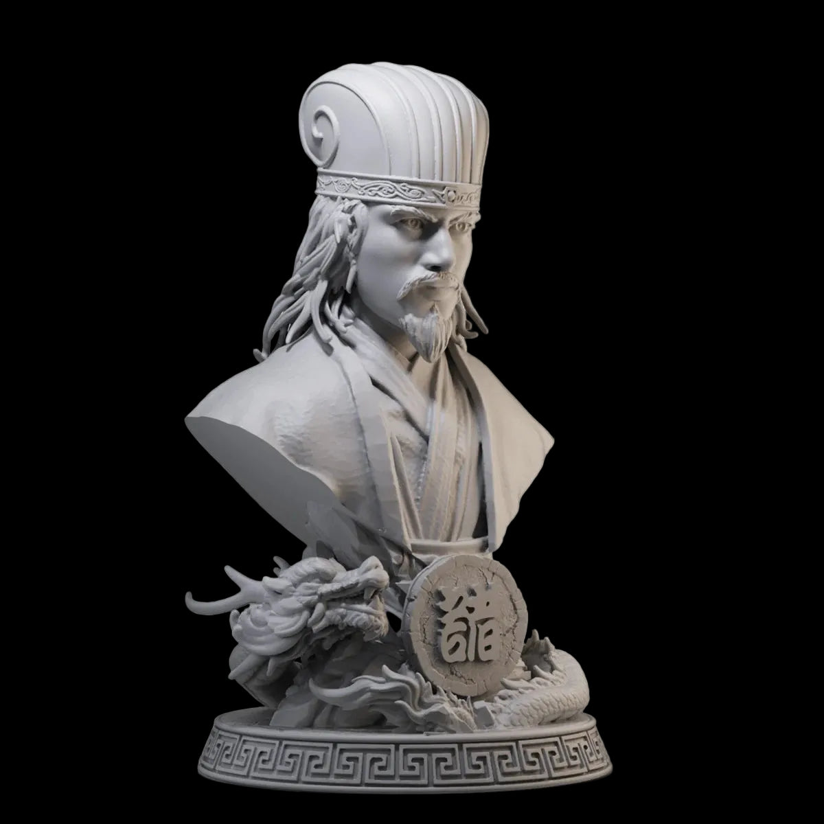 1/10 Three Kingdoms Hero Bust Resin Kit | Legendary Figures