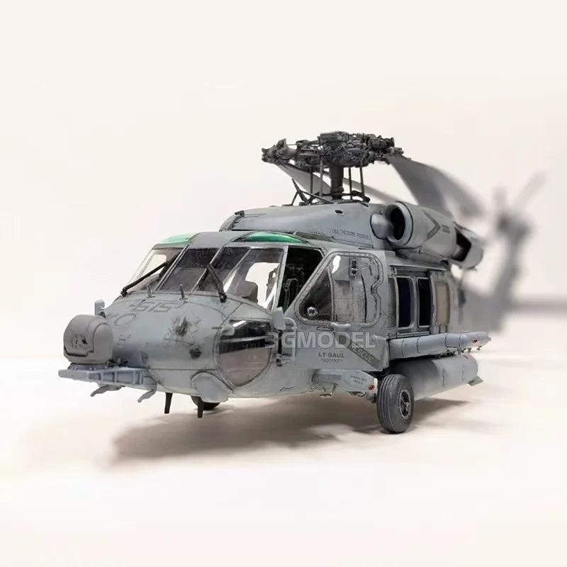 Kitty Hawk KH50010 | 1/35 Scale HH-60H Rescue Hawk Helicopter Plastic Model Kit | Unassembled Aircraft Model - R Supply Store