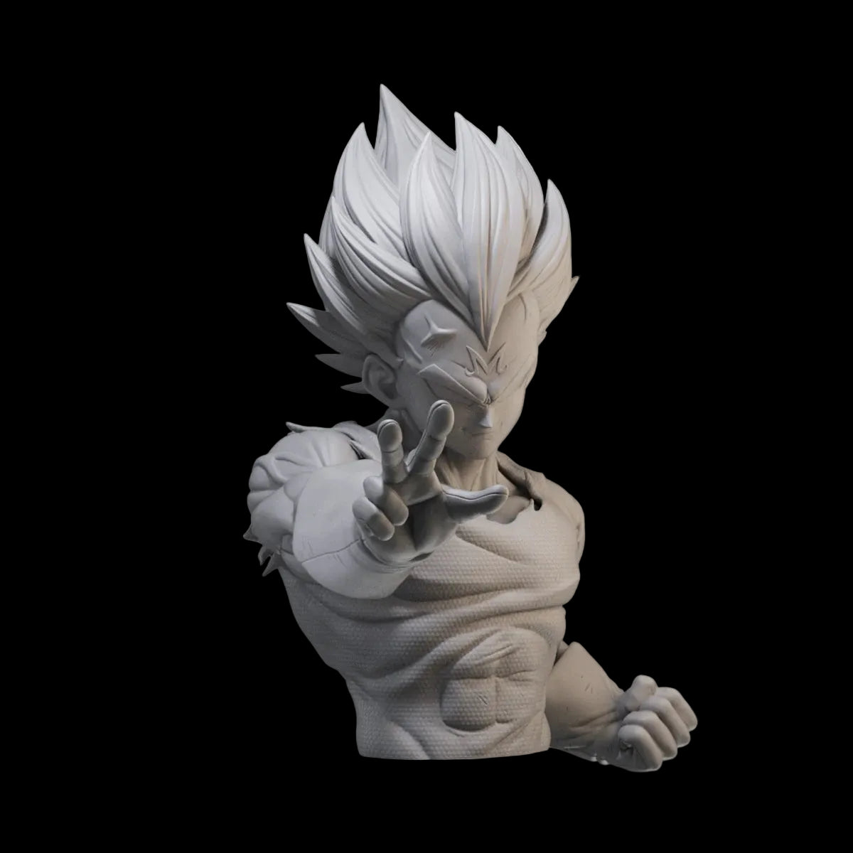 1/10 Vegeta Super Saiyan Bust Resin GK | Dragon Ball Z Anime Model