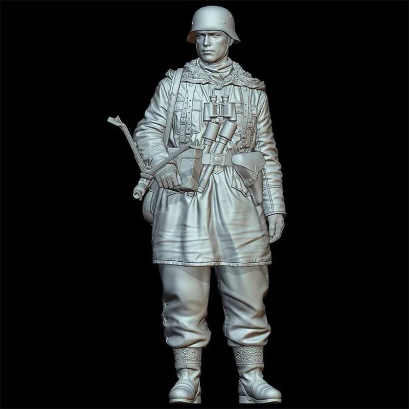 1/16 WWII German Gunner Eastern Front Resin Model Kit (Unassembled) - R Supply Store