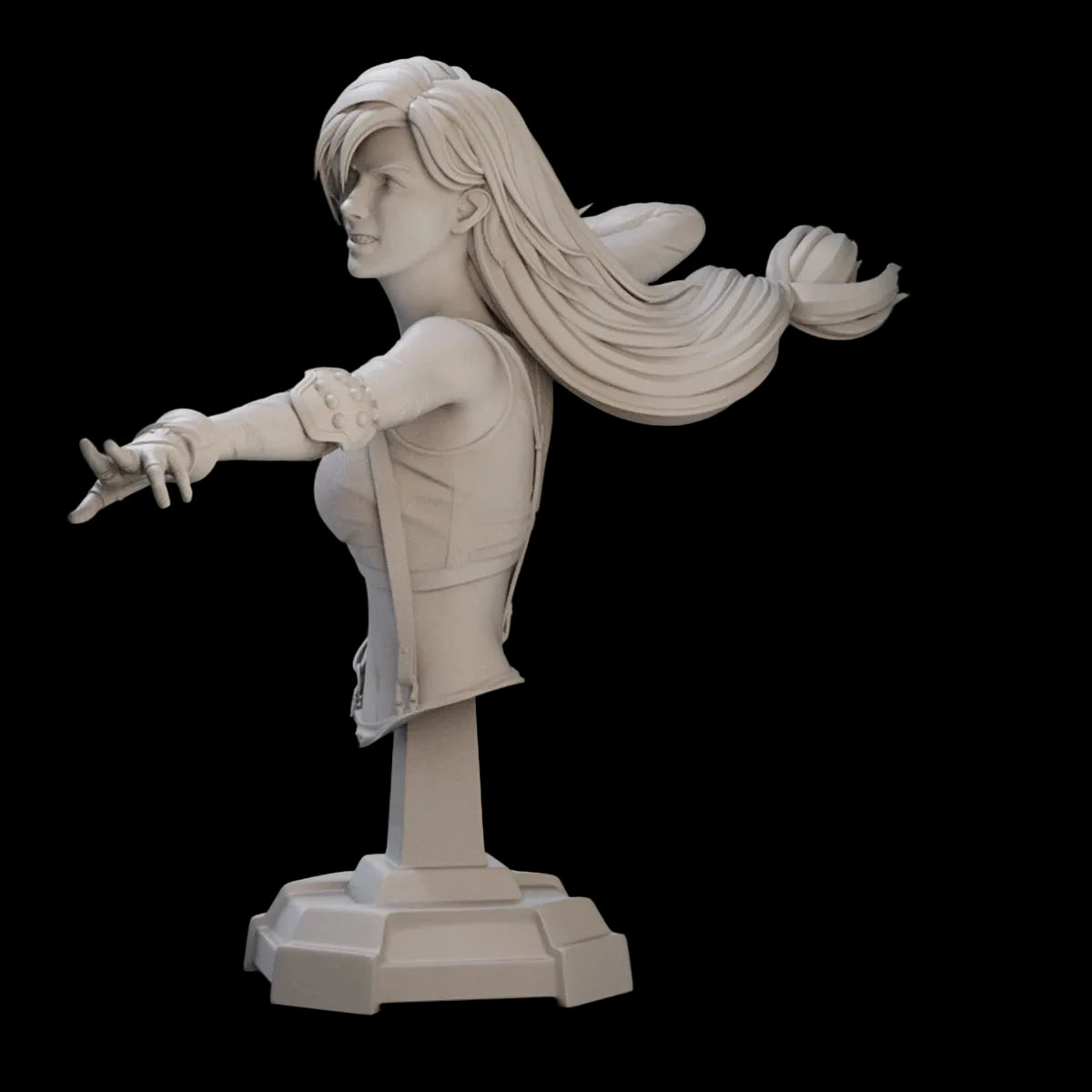 1/10 Scale Fantasy Resistance Fighter | Premium Resin Model Bust