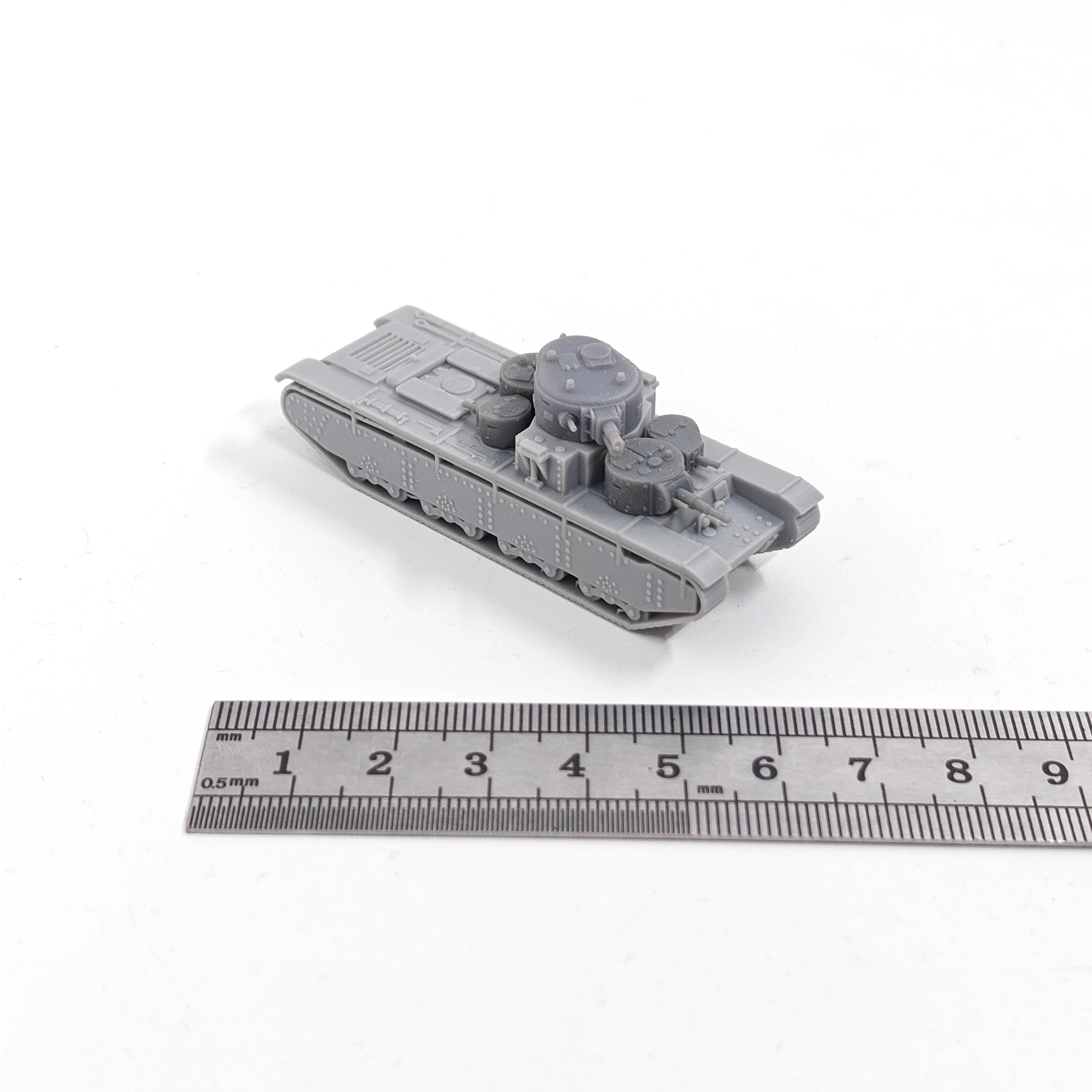 1/144 Scale T-35 Heavy Tank | WWII Soviet Military Model Kit Unassembled - R Supply Store