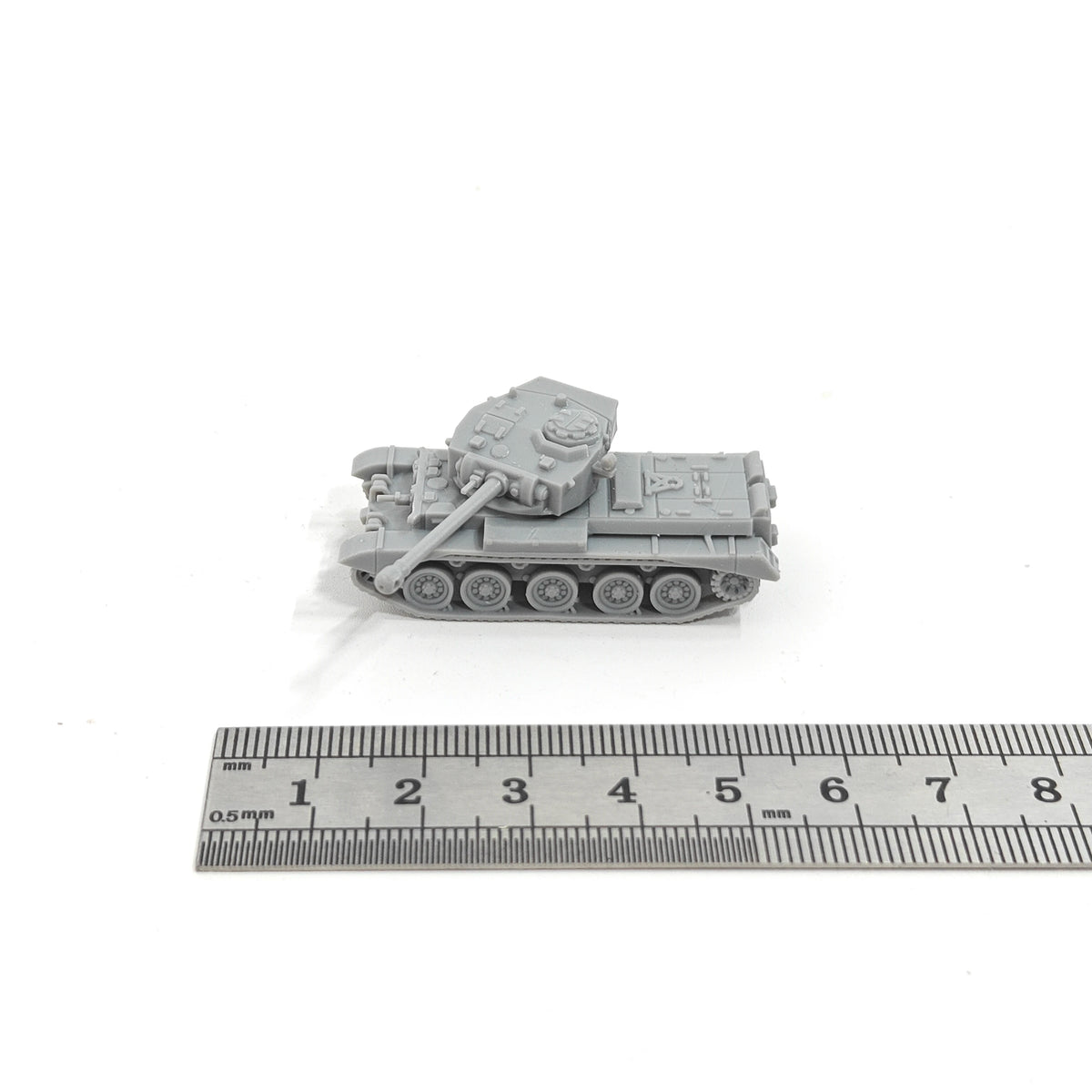 Model Kit Unassembled 1/144 Scale A.34 Comet Cruiser Tank | WWII Military Model Kit Unassemb ...