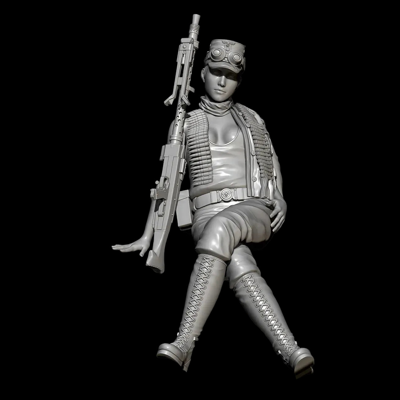 1/35 Scale Women in World War II: Panzerkampfwagen IV Crew | Resin Model Collection