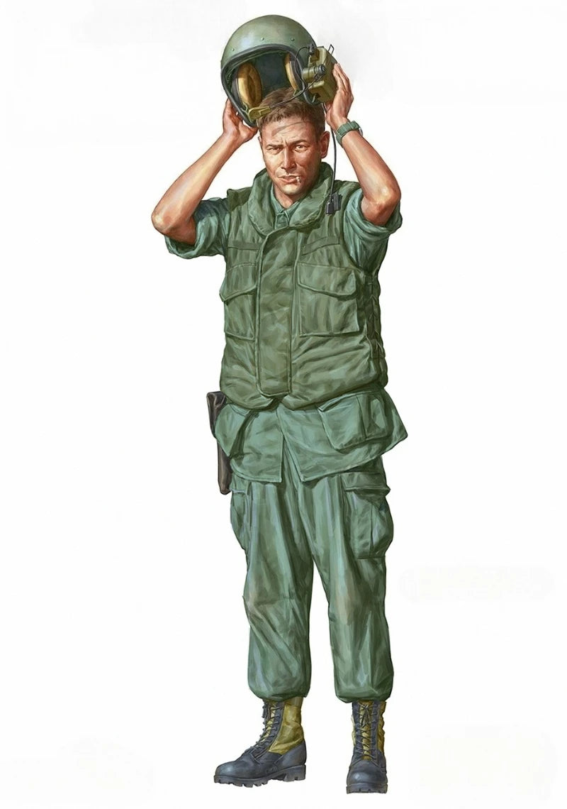 1/16 Scale Armored Personnel Carrier Commander | Die-Cast Resin Figure Model Kit | Unassembled and Unpainted - R Supply Store