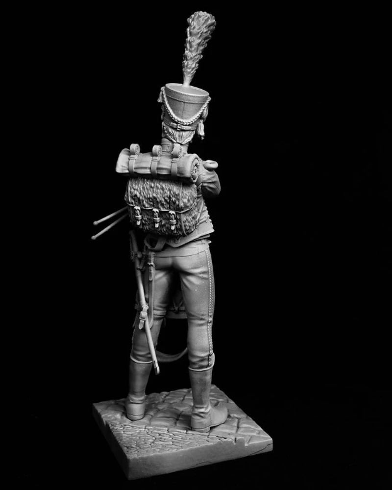 1/16 Scale (120mm) Napoleonic Era Military Drummer Resin Figure - Historical Hobby Miniature Kit