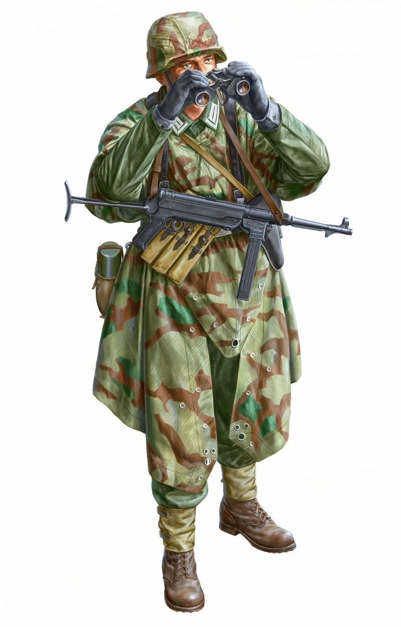 1/16 Scale Die-Cast Resin Figure Model Kit WWII German Field Commander Unassembled and Unpainted - R Supply Store