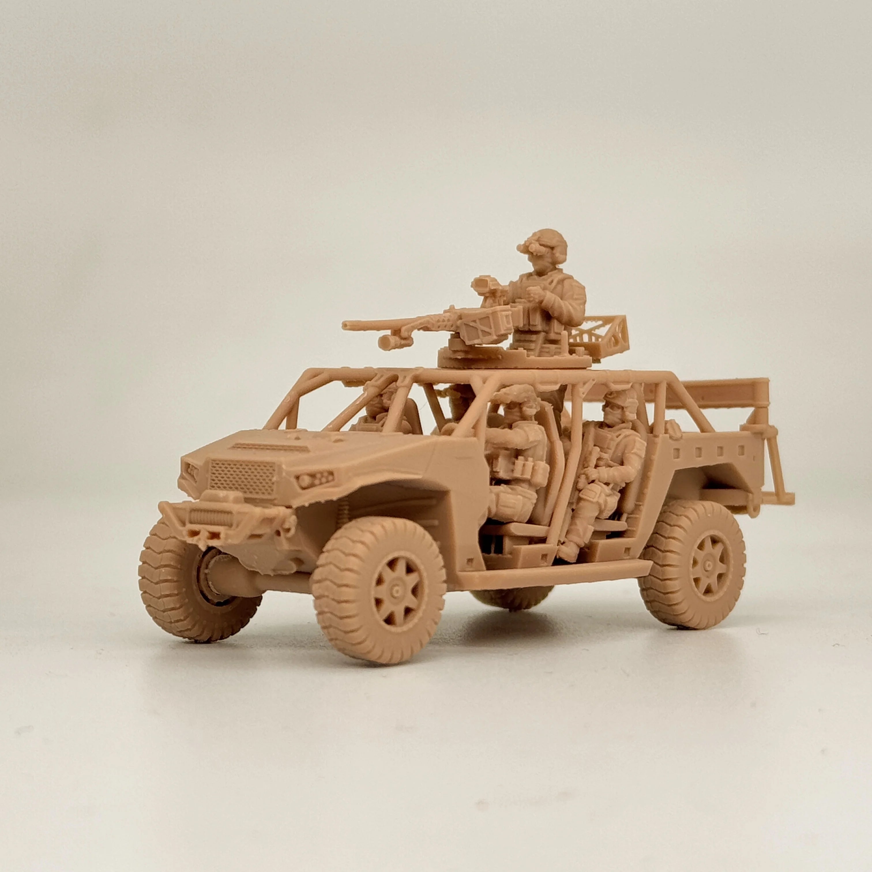 1/72 Scale DAGOR A1 Ultralight Tactical Assault Vehicle Resin Model Kit (5 Figures) - Modern Reconnaissance