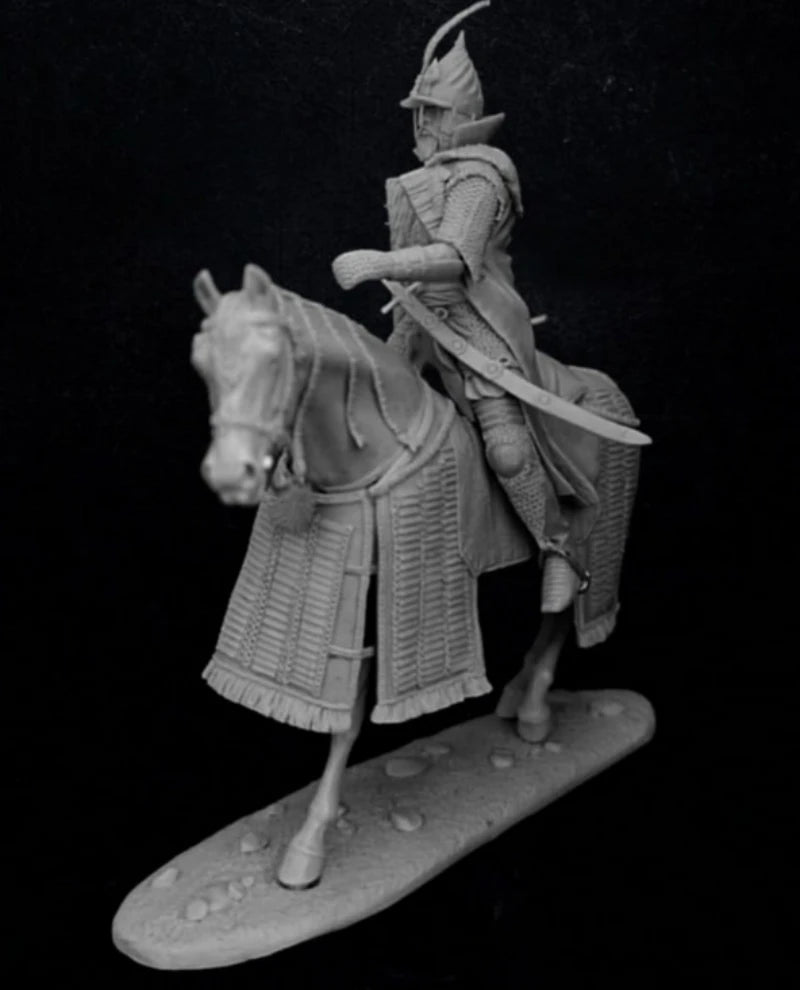 1/32 Scale 54mm DieCast Resin Figure Model Kit Russian Military Commander (3 Heads) Miniature Toys Unassembled Unpainted Diorama - R Supply Store