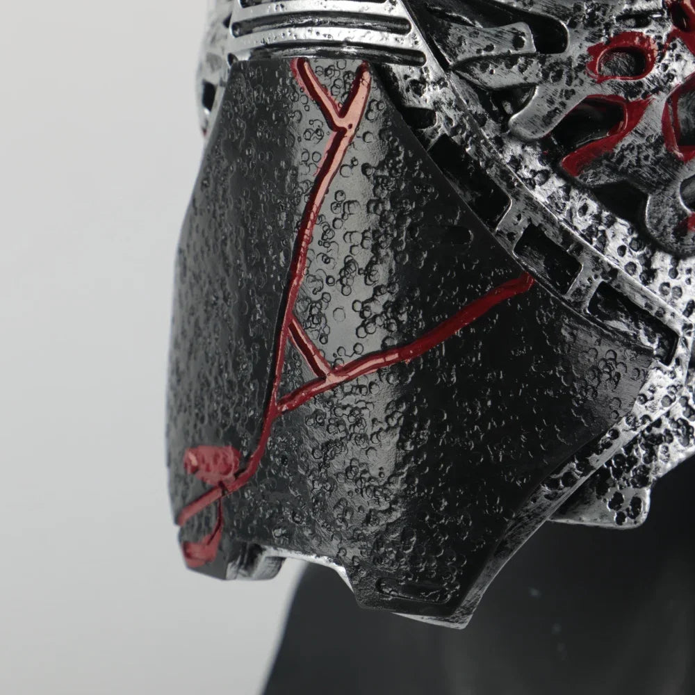 New Kylo Ren Helmet Cosplay The Rise of Skywalker Mask Props PVC Helmets Masks Halloween Party Prop