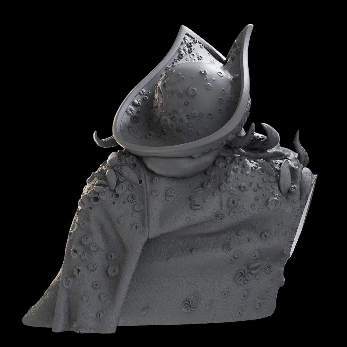 1/10 Cursed Sea Captain Bust Resin GK | Davy Jones Supernatural Model