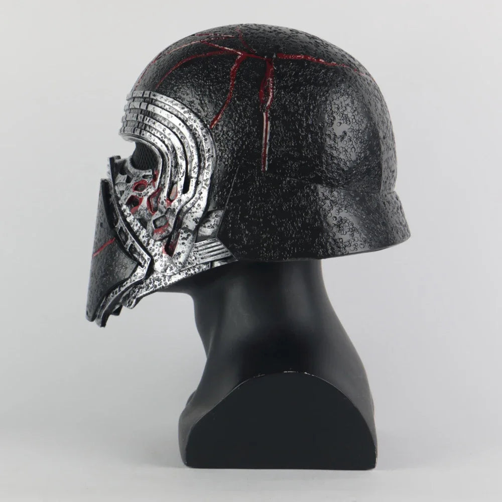 New Kylo Ren Helmet Cosplay The Rise of Skywalker Mask Props PVC Helmets Masks Halloween Party Prop