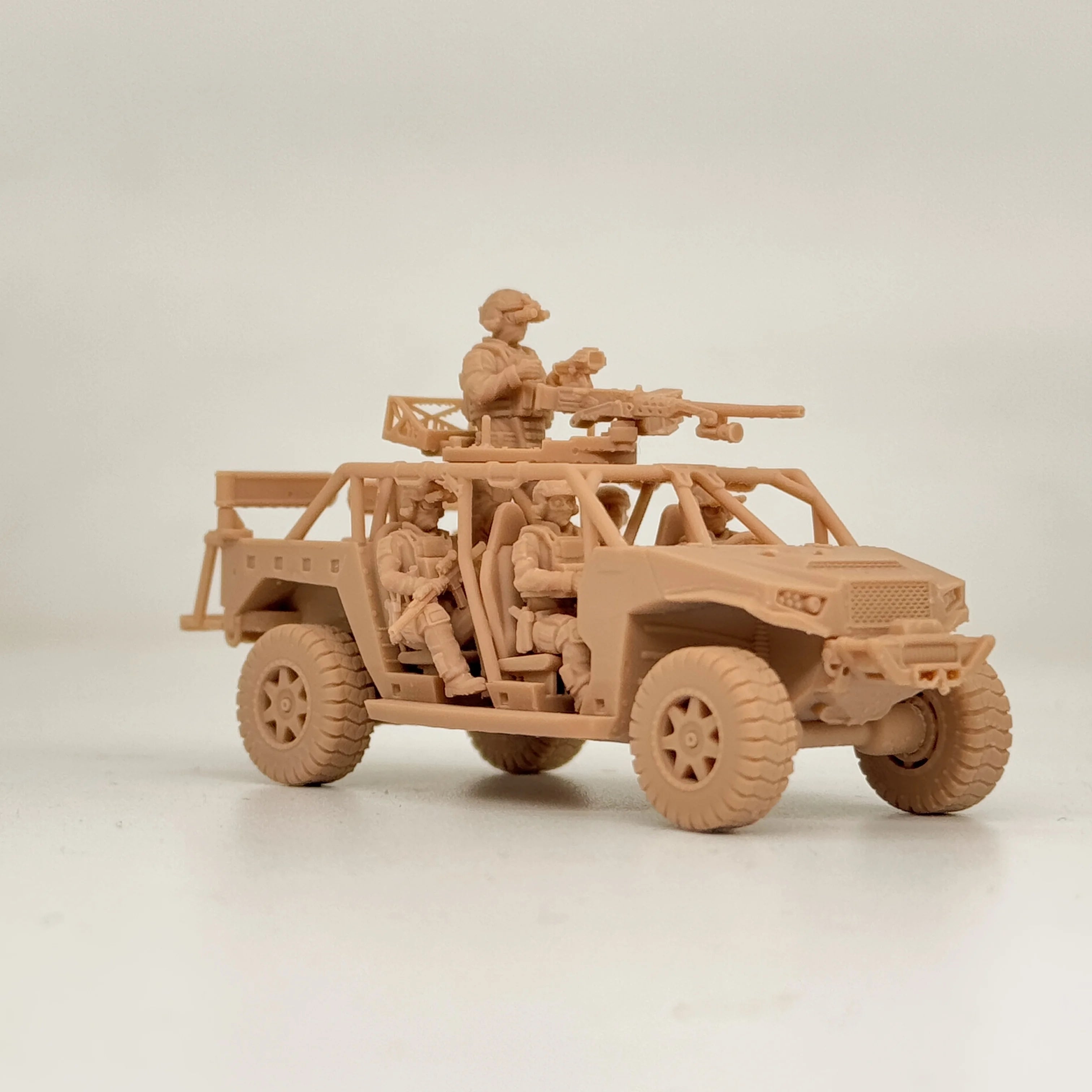 1/72 Scale DAGOR A1 Ultralight Tactical Assault Vehicle Resin Model Kit (5 Figures) - Modern Reconnaissance