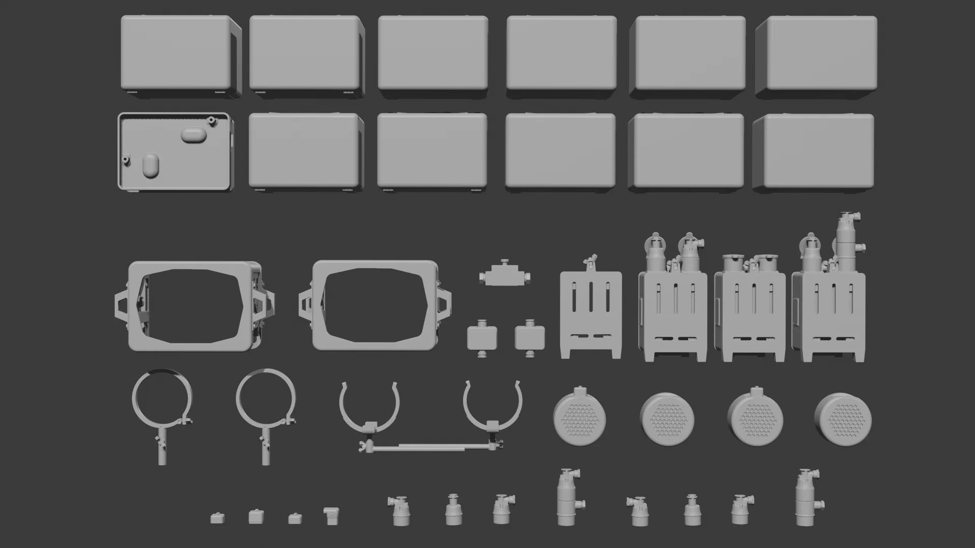 1/35 German Radio Equipment & Soldier Resin Kit | WW2 Communications