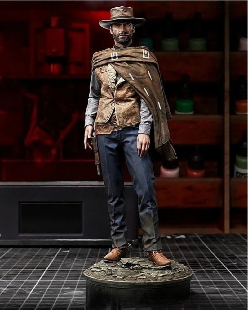 1/24 Scale Eastwood Westside Cowboy Resin Figure Model Kit - R Supply Store