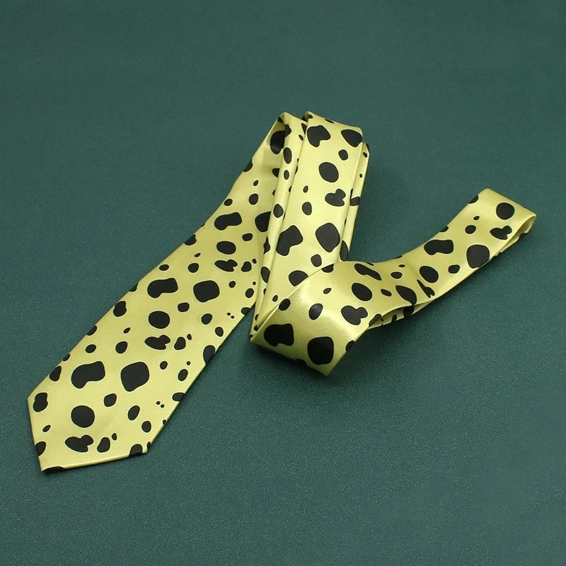 Jujutsu Kaisen Kento Nanami Cosplay Tie Unisex Anime Necktie Costume Accessory