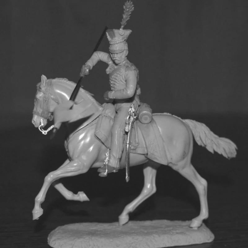 1/32 - 54mm Guards Lance Cavalry Die-Cast Resin Kit | Napoleonic War - R Supply Store