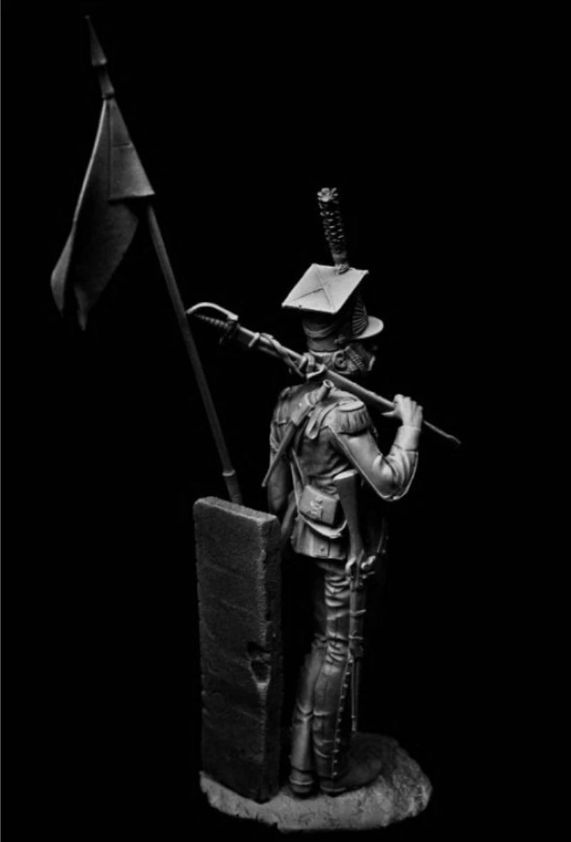 1/16 Scale Red Lancer Figure – 120mm Resin Model Kit for Collectors & Diorama Builders - R Supply Store