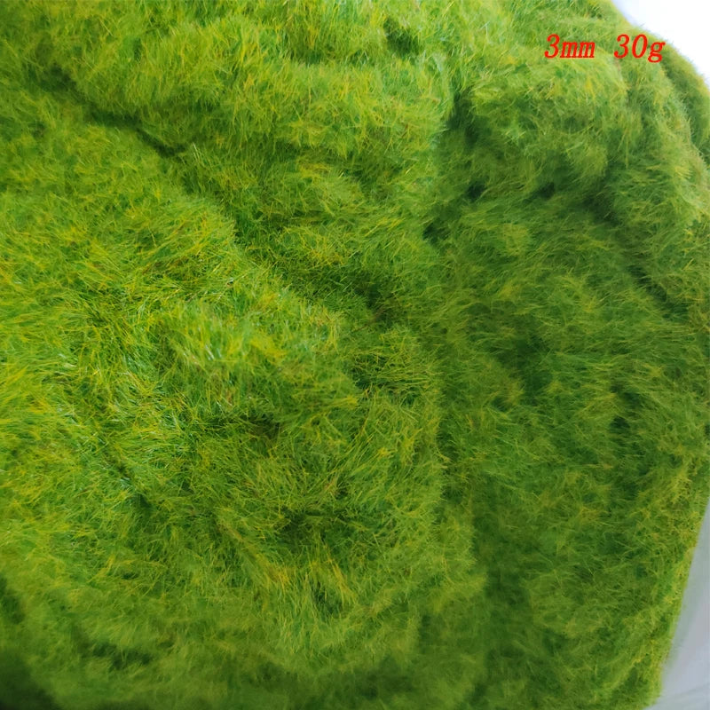 3MM Nylon Static Grass Flocking Powder | Simulation Moss & Terrain