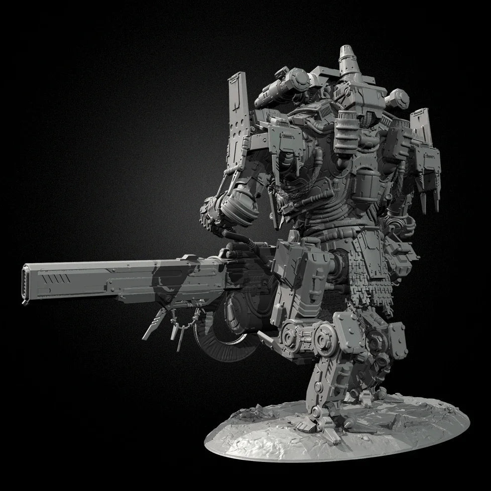 Sci-Fi Heavy Mech Resin Model Kit | Giant Robot Figure (GK) 65mm, 85mm & 105mm