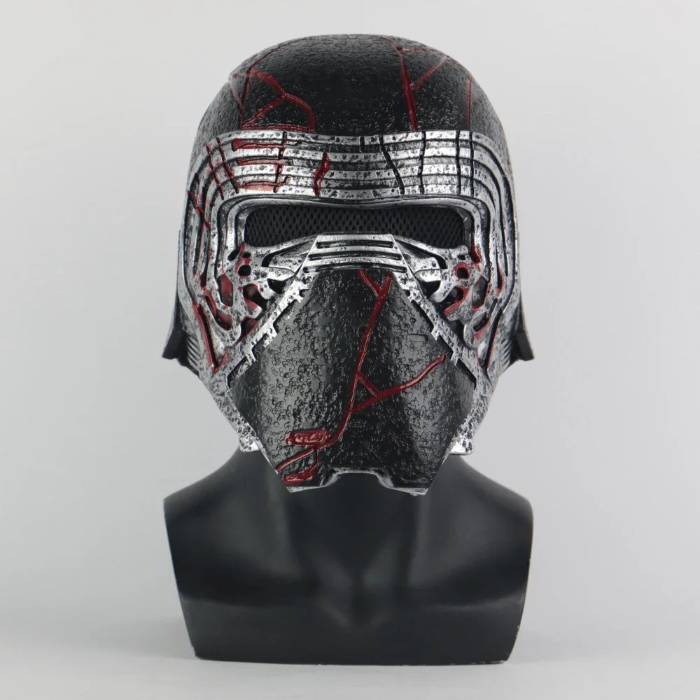 New Kylo Ren Helmet Cosplay The Rise of Skywalker Mask Props PVC Helmets Masks Halloween Party Prop