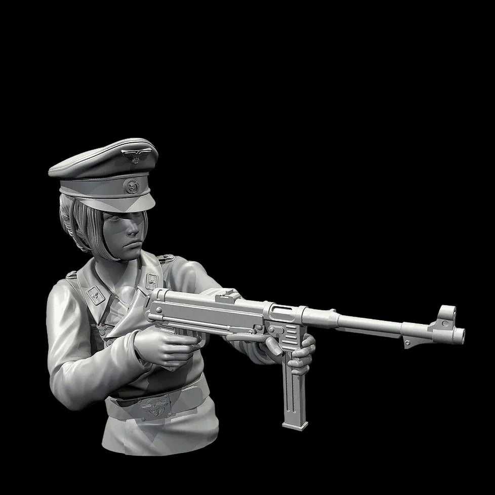 1/35 Scale WWII German Army Female Officer Bust