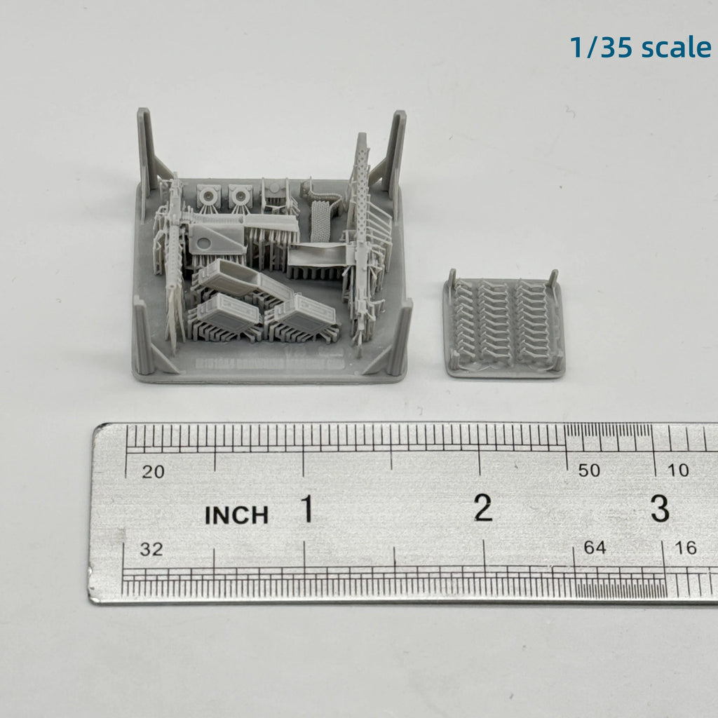 1/16 1/35 M1919A4 .30 Cal Tank Mount Kit | WWII Machine Gun Set