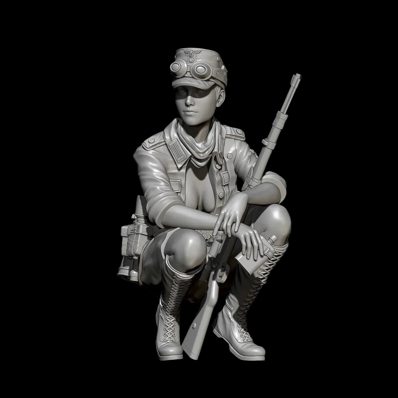 1/35 Scale Women in World War II: Panzerkampfwagen IV Crew | Resin Model Collection