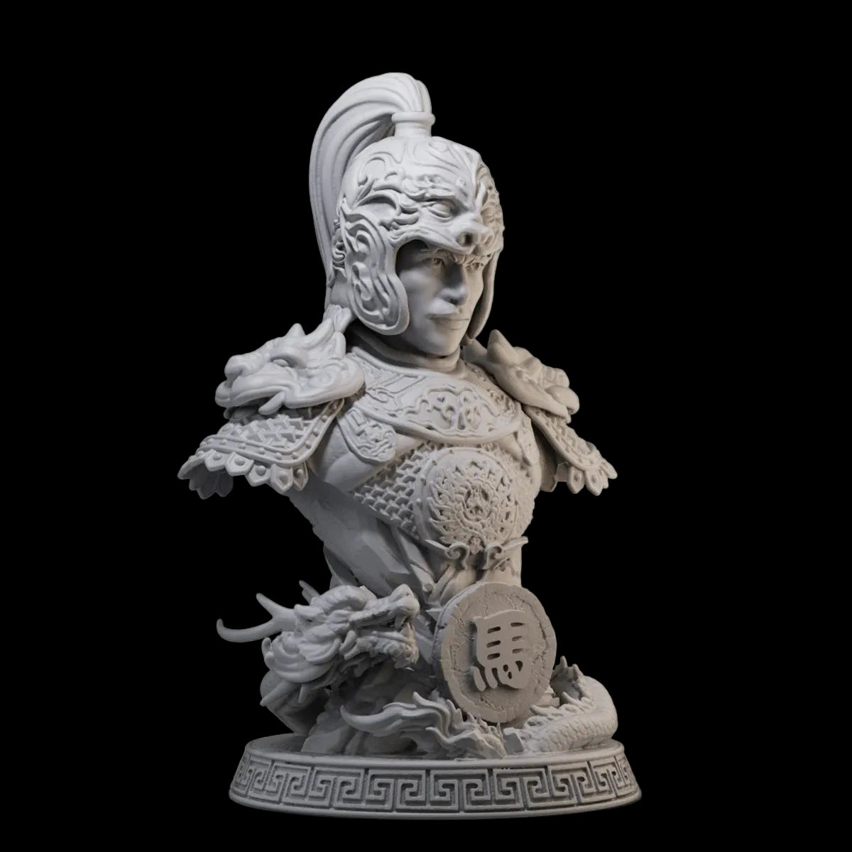 1/10 Three Kingdoms Hero Bust Resin Kit | Legendary Figures