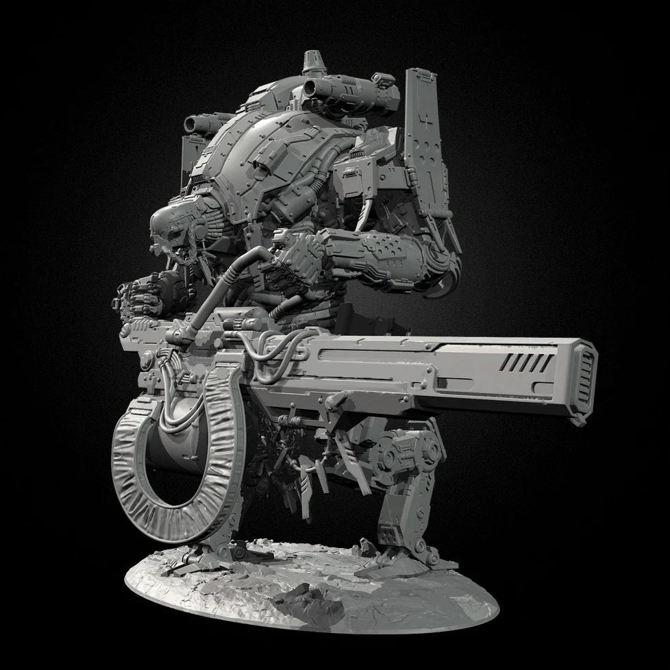 Sci-Fi Heavy Mech Resin Model Kit | Giant Robot Figure (GK) 65mm, 85mm & 105mm