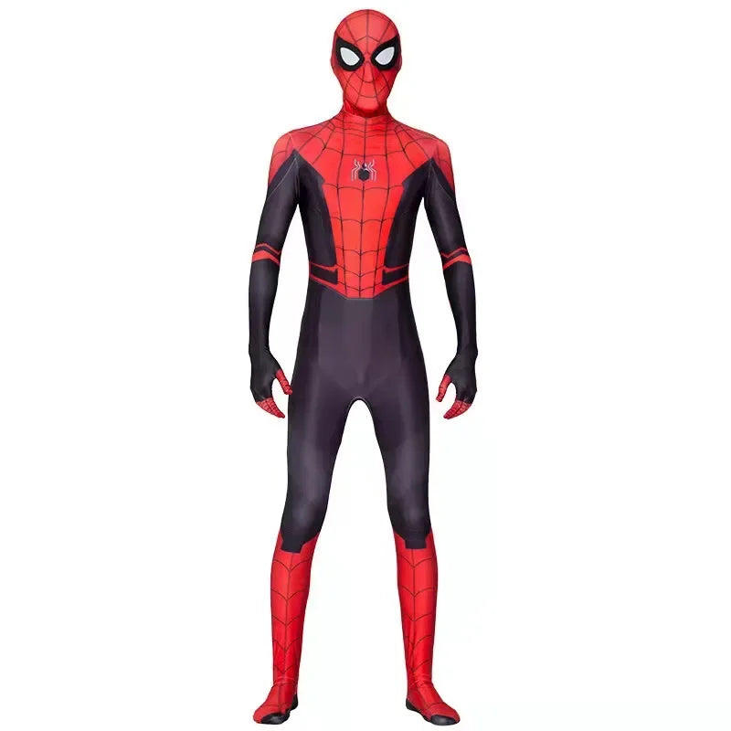 Adult Spider-Man Cosplay Costume - Jumpsuit 3D Style Spandex Superhero Zentai Suit Halloween Party