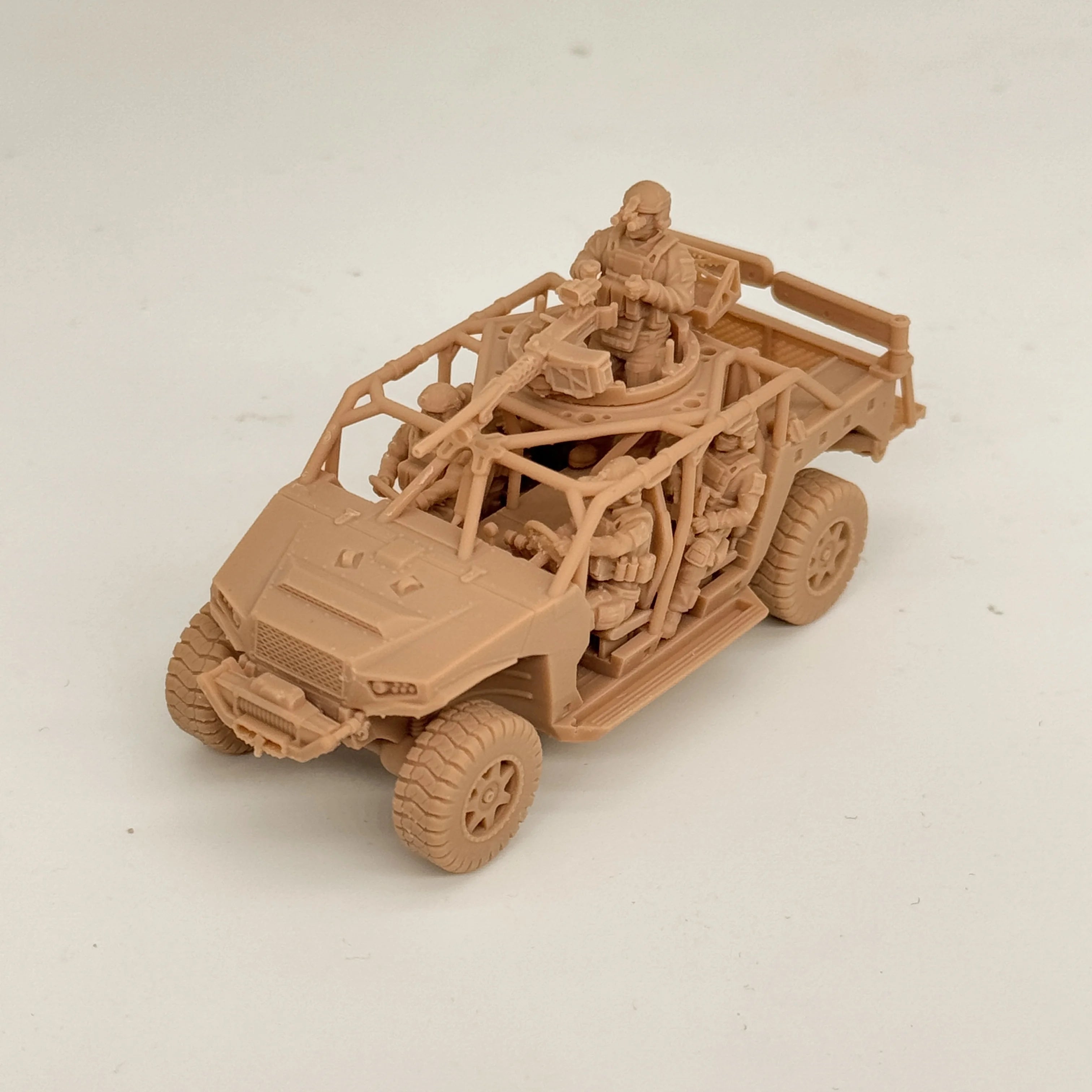 1/72 Scale DAGOR A1 Ultralight Tactical Assault Vehicle Resin Model Kit (5 Figures) - Modern Reconnaissance